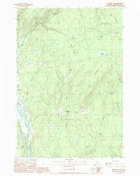 Mahoney Hill 1989 topographic map preview