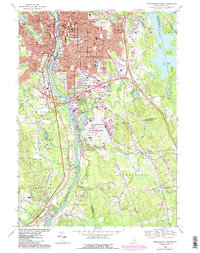 Manchester South 1968 topographic map thumbnail