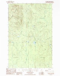 Mc Clusky Lake topographic map thumbnail