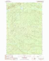 Mc Lean Mtn 1985 topographic map thumbnail