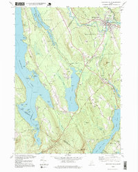 Mechanic Falls 1995 topographic map thumbnail