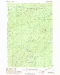 Misery Knob 1988 topographic map thumbnail