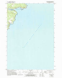 Moose River 1993 topographic map thumbnail