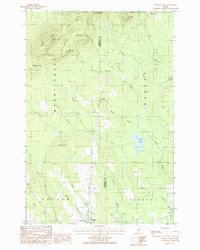 Mount Chase 1986 topographic map preview
