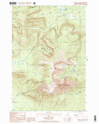 Mount Katahdin 1997 topographic map preview