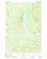 New Portland 1989 topographic map thumbnail