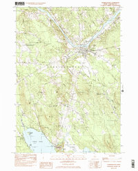 Norridgewock 1982 topographic map thumbnail