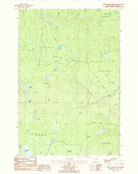 North Brook Ridge 1986 topographic map thumbnail