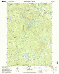 North Waterford 1995 topographic map thumbnail