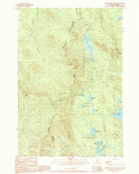 Northwest Pond 1990 topographic map thumbnail