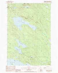 Oxbrook Lakes 1988 topographic map thumbnail
