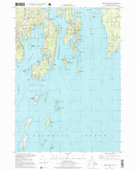 Pemaquid Point 1997 topographic map thumbnail