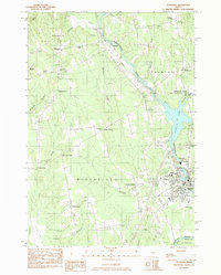 Pittsfield 1982 topographic map thumbnail