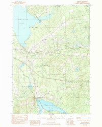 Plymouth 1982 topographic map thumbnail