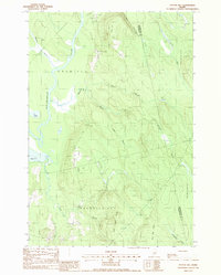 Potter Hill 1988 topographic map thumbnail