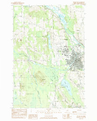 Presque Isle 1984 topographic map thumbnail