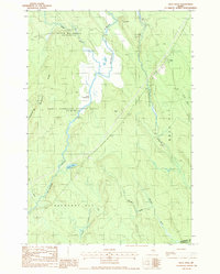 Reed Pond 1988 topographic map thumbnail