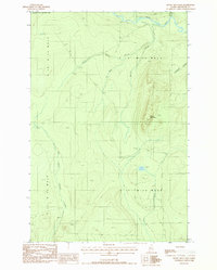 Rocky Mountain 1987 topographic map thumbnail