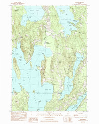 Rome 1982 topographic map preview