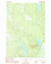 Round Lake 1990 topographic map thumbnail