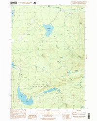 Saddleback Mountain 1997 topographic map thumbnail