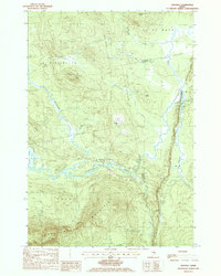 Saponac 1988 topographic map thumbnail