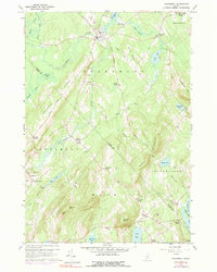 Searsmont 1960 topographic map thumbnail