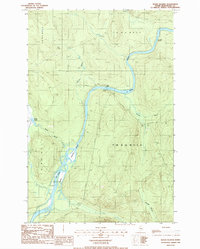 Seven Islands 1986 topographic map thumbnail