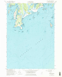 Small Point 1957 topographic map thumbnail