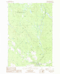 Smyrna Mills 1986 topographic map thumbnail
