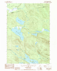 Spring Lake 1987 topographic map thumbnail