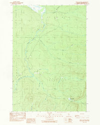 Spruce Brook 1989 topographic map thumbnail