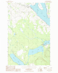 St. Agatha topographic map thumbnail