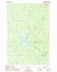 St. Croix Lake topographic map thumbnail