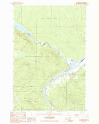 St. Francis 1985 topographic map thumbnail