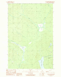 St. John Ponds Depot topographic map thumbnail