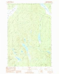 St. John Ponds 1989 topographic map thumbnail