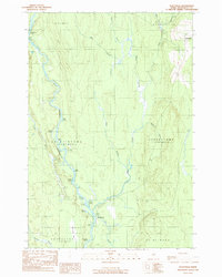 Stacyville 1989 topographic map thumbnail