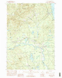 Steep Falls 1983 topographic map preview
