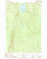 Stetson Mountain 1988 topographic map thumbnail