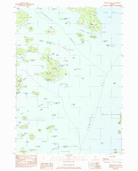 Stinson Neck 1983 topographic map preview