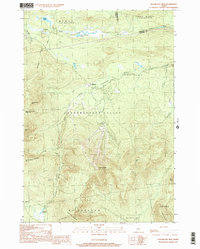 Sugarloaf Mtn topographic map thumbnail