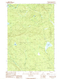 Tomhegan Pond 1989 topographic map thumbnail