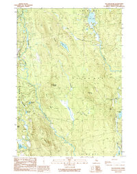 Tug Mountain 1990 topographic map thumbnail