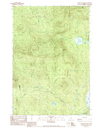 Tumbledown Mtn topographic map thumbnail
