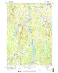 Turner Center 1967 topographic map thumbnail