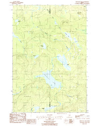 Umcolcus Lake 1986 topographic map thumbnail