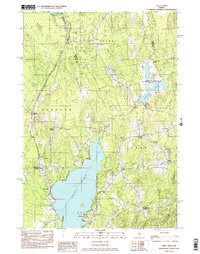 Unity Pond 1982 topographic map preview