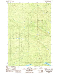 Upper Mc Nally Pond topographic map thumbnail