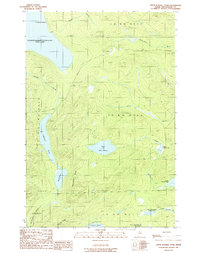 Upper Russell Pond 1989 topographic map thumbnail
